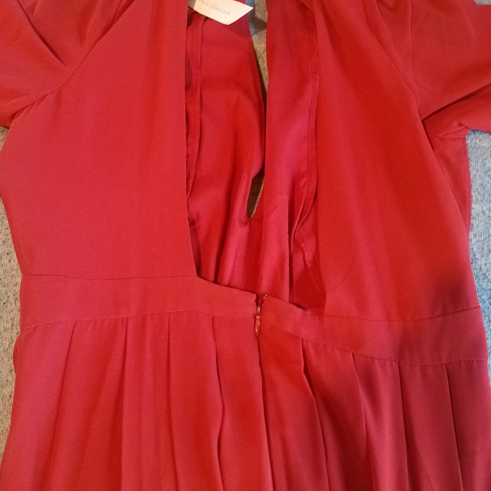 Cranberry formal dress